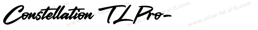 Constellation TL Pro字体转换